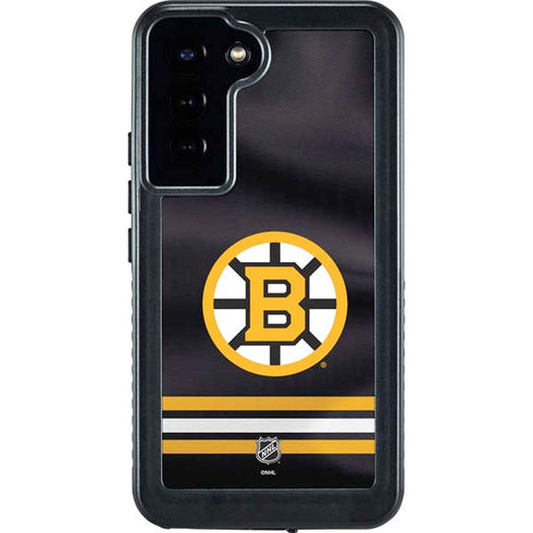 NHL Boston Bruins Home Jersey Galaxy S24 Plus Waterproof Case